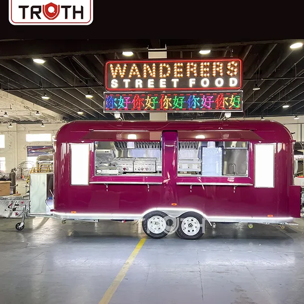 Truth SMA-5500 モバイル コーヒー トレーラーがカスタム クライアント向けに無事納品されました
