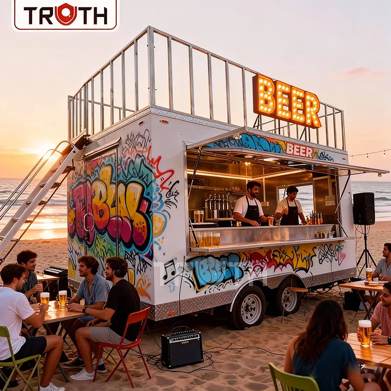 Square Mobile Bar Food Truck